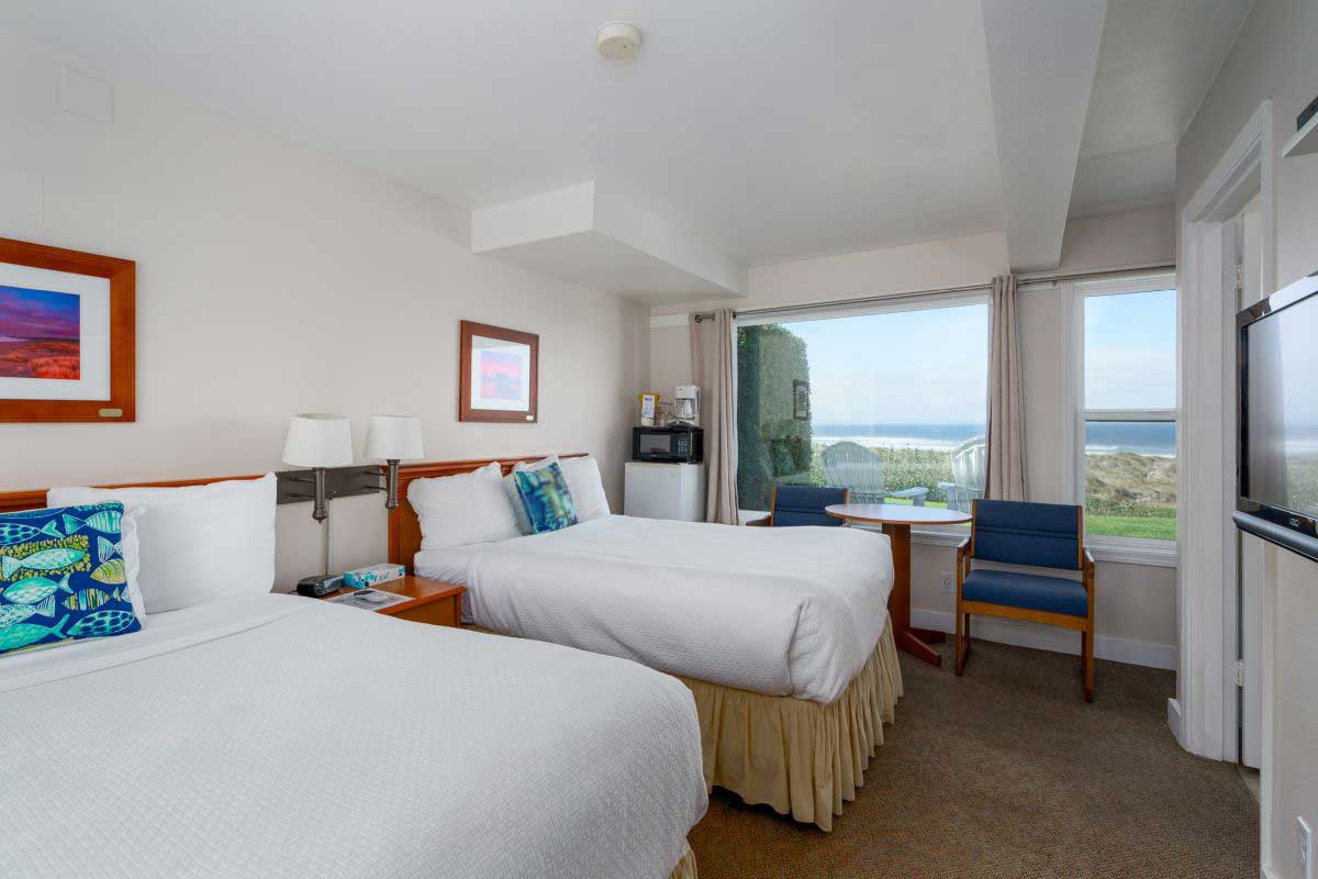 2 Double Beds Room ADA Accessible - Windermere on the Beach - A Bandon Hotel