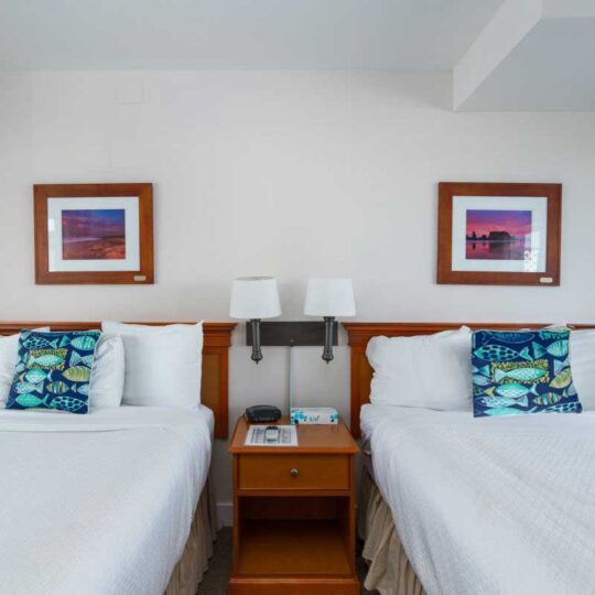 2 Double Beds Room ADA Accessible - Windermere on the Beach - A Bandon Hotel