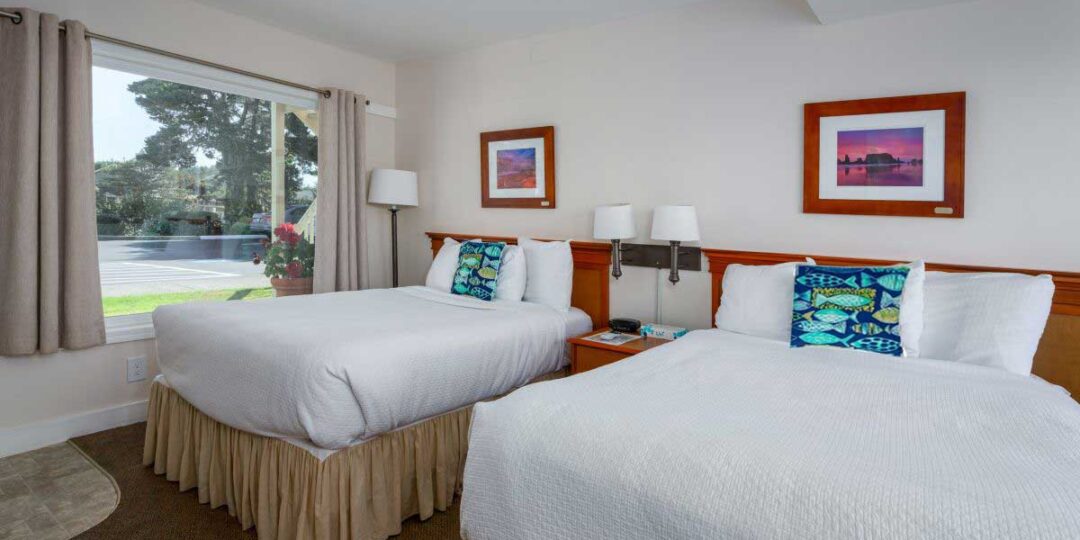 2 Double Beds Room ADA Accessible - Windermere on the Beach - A Bandon Hotel