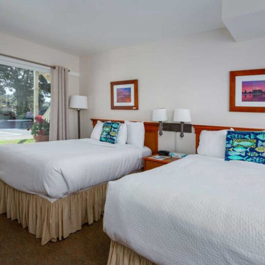 2 Double Beds Room ADA Accessible - Windermere on the Beach - A Bandon Hotel